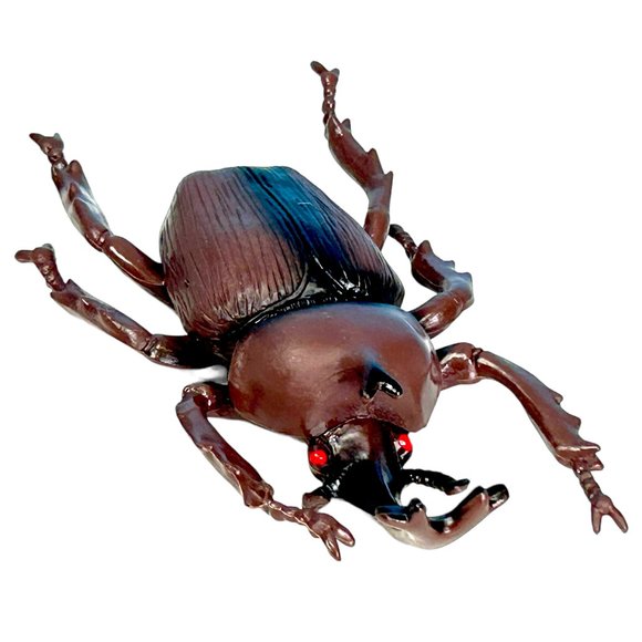 New Realistic Detail Rhinoceros King Beetle Bug Insect‎ LARGE 5" PVC Toy Figure - Picture 1 of 5